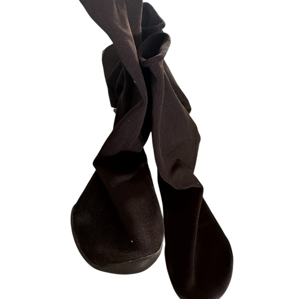 Yeezy Black Over the Knee Boots